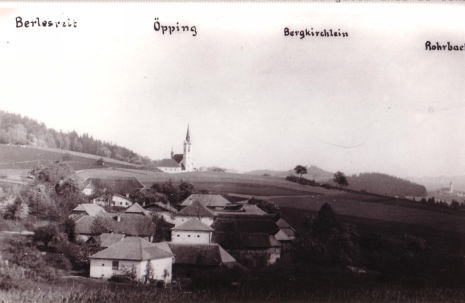Berlesreith mit Blick auf Oeppinger Kirche