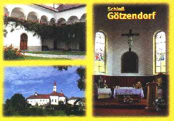 Ansichtskarte Schloss Götzendorf